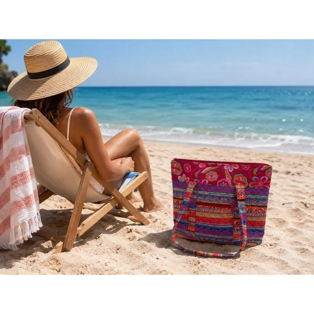 American Studio quilted floral